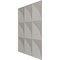 Ekena Millwork 19 5/8in. W x 19 5/8in. H Benson EnduraWall Decorative 3D Wall Panel Covers 2.67 Sq. Ft. WP20X20BECAB - alternate 4